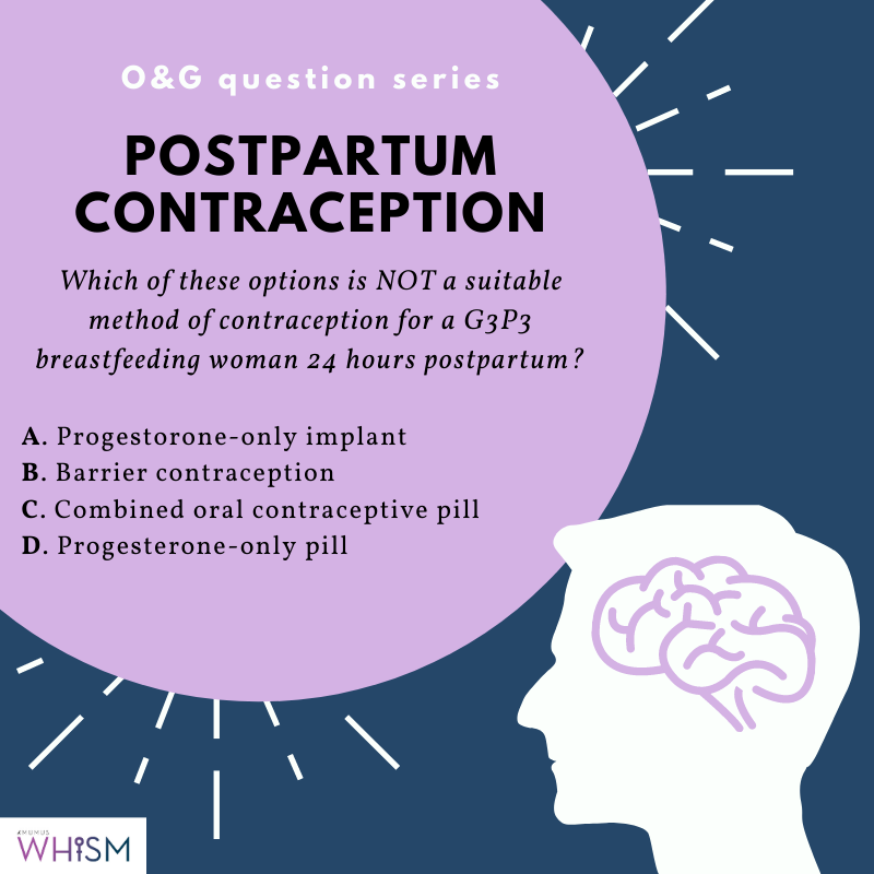 Postpartum contraception